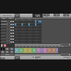 Drum pattern sequencer