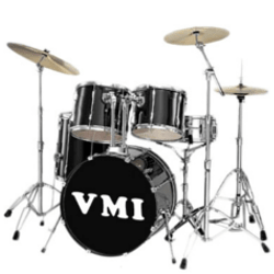Virtual drum set