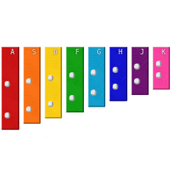 Virtual Xylophone for Kids
